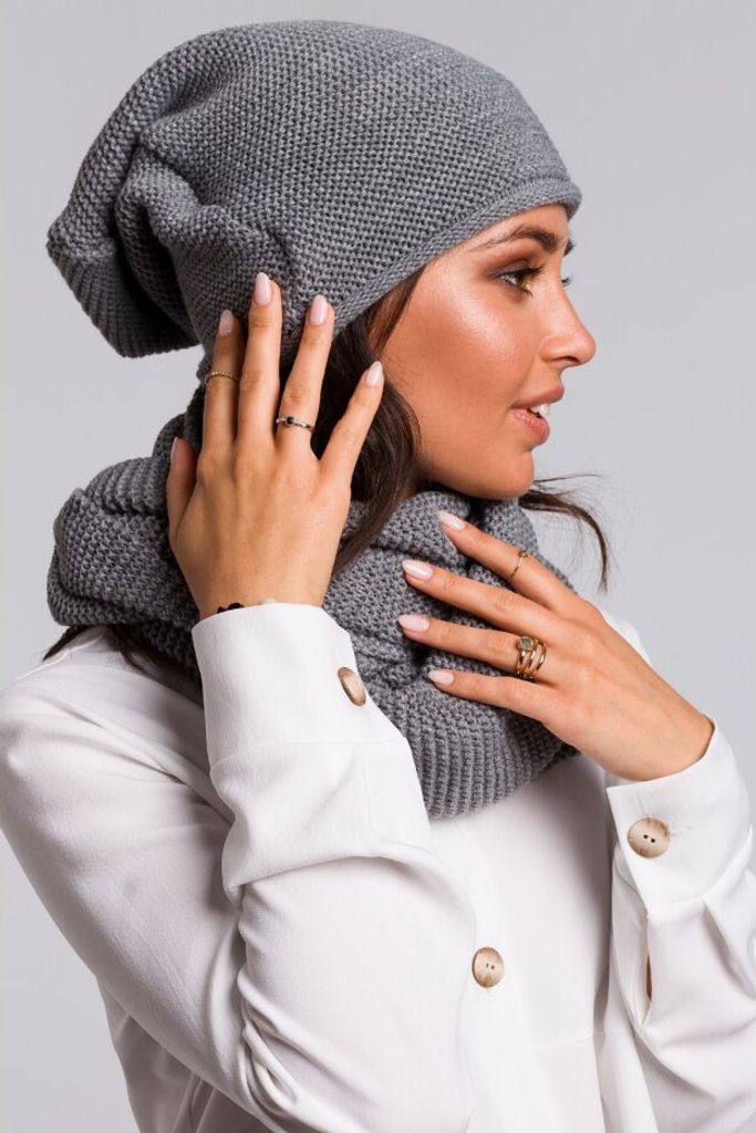 BeWear Damenmützen Ikkath BK044 grau One size