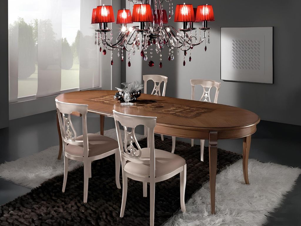 Komplett Set Esstisch 4x Stühle Esszimmer Set Ess Gruppe Holz Tisch Tische 5tlg