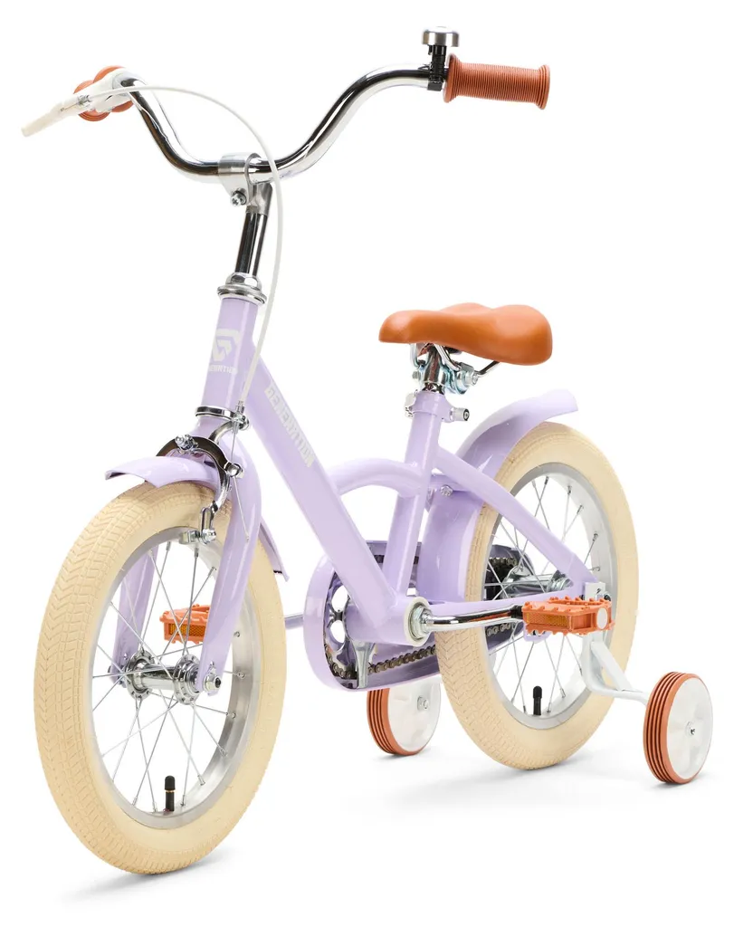 Vélo enfant 14 pouces sécurisé Generation Classico Violet robuste - 2