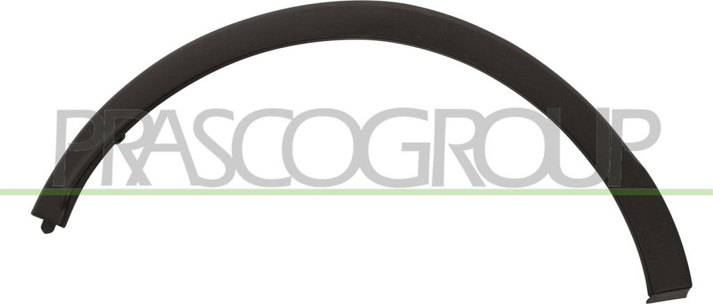 PRASCO Zier- / Schutzleiste Kotflügel Kotflügelschutz Kotflügelverbreiterung RN7001583 für RENAULT Captur (J5, H5)
