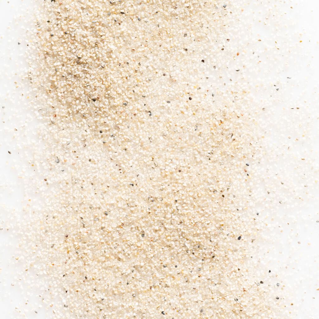 Filtersand 0.5 - 1.0mm im 5kg PE Sack für Pool Sandfilteranlagen | feuergetrockneter Quarzsand für Poolfilter |