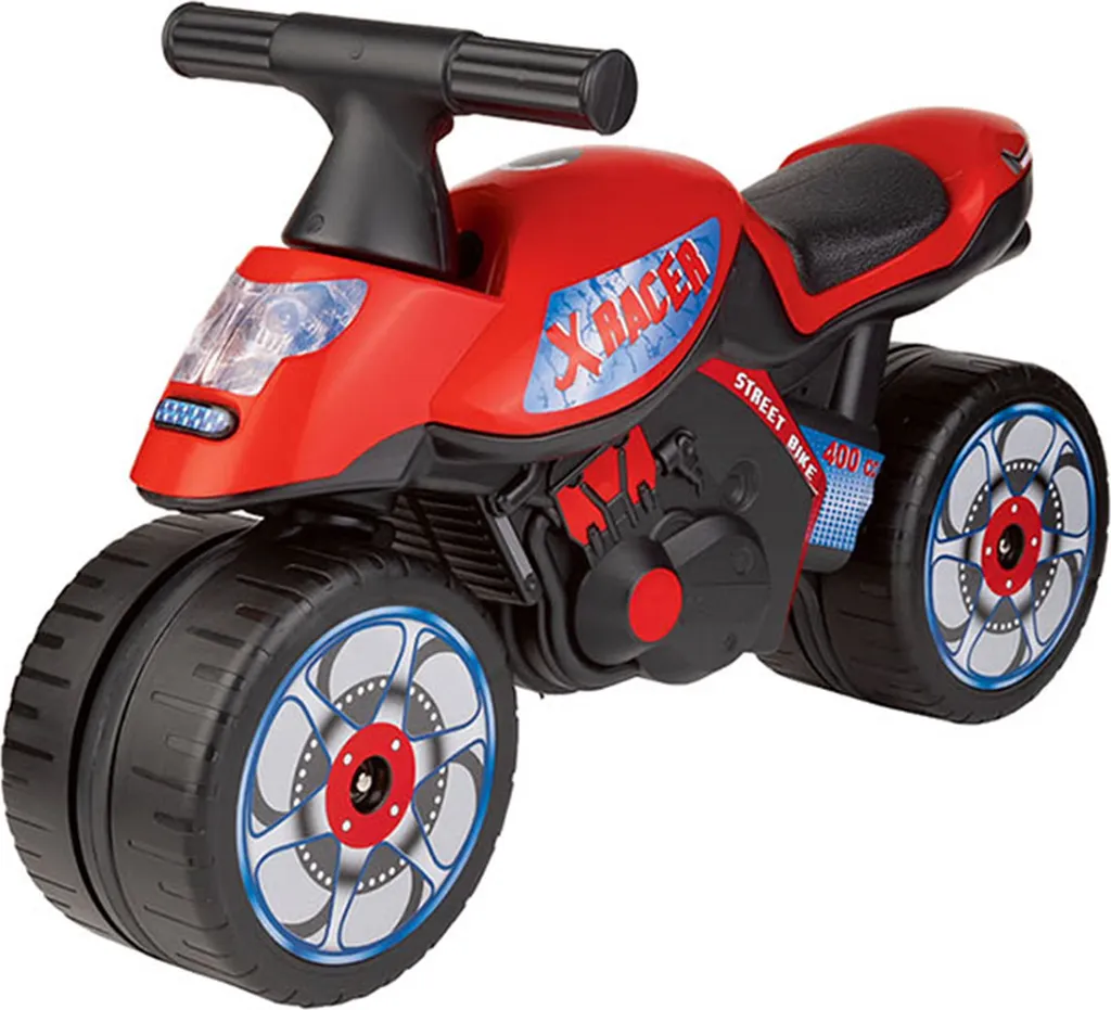 Moto Porteur Enfant Falk Walking Motor Racing Team pour Apprendre l'Équilibre