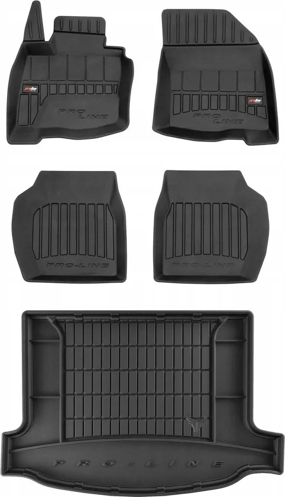 Set Tappetini Gomma 3D Honda Civic VIII 2006-2011 | Alta Qualità TPE