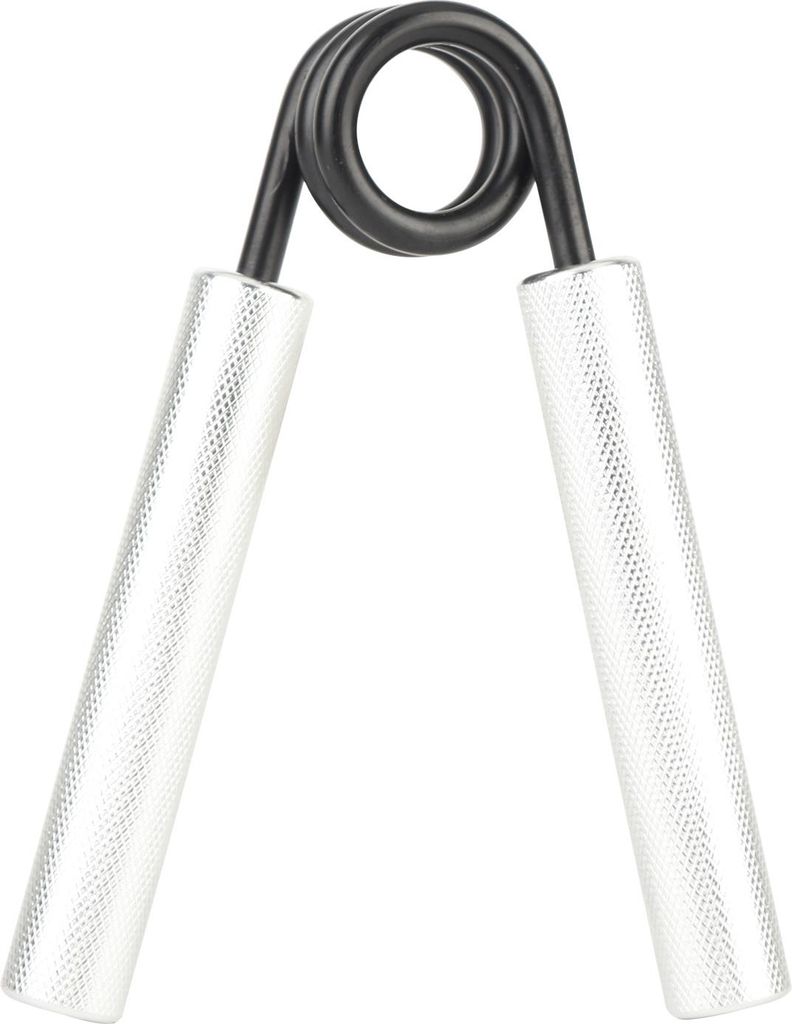 Handgriff mit Aluminiumgriff, Stahlfeder, verbessert die Flexibilität, fördert die Durchblutung, Krafttrainer für Finger, Handfläche, Unterarm