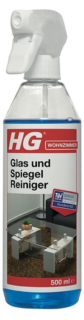 HG Glas und Spiegel Reiniger 500ml (1er Pack) Produktbild 