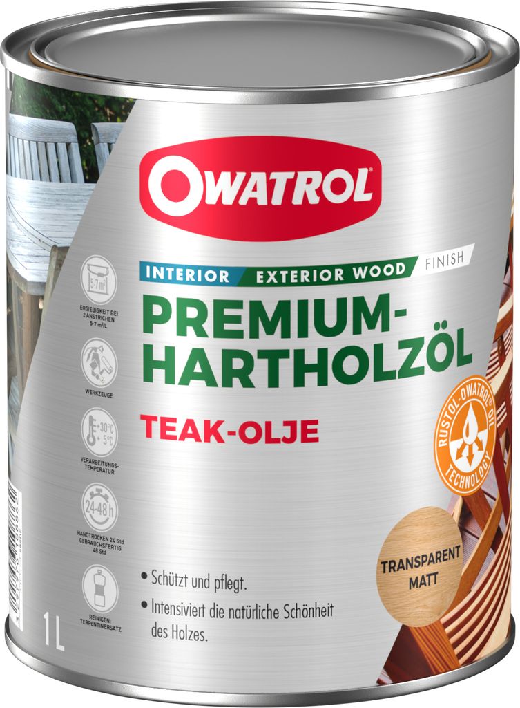Teak-Öl 1 Liter 886 - Owatrol