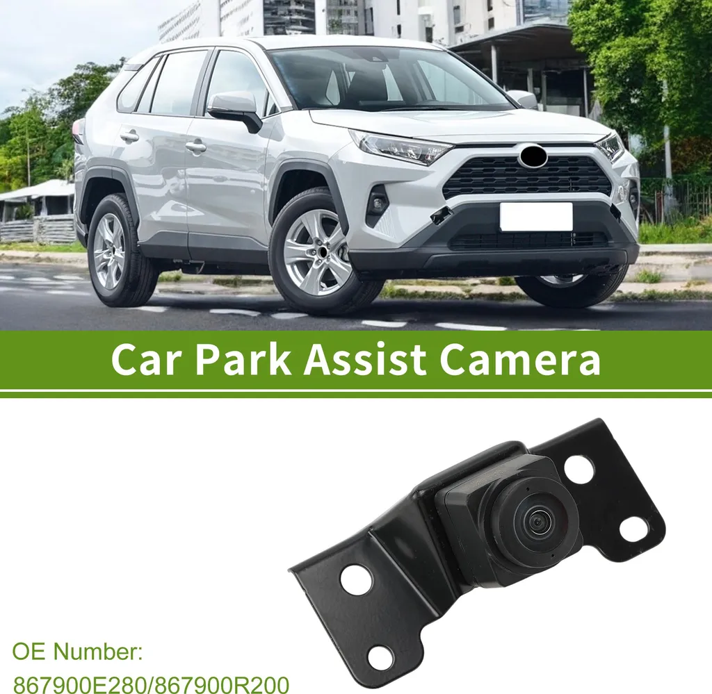 Caméra Avant Toyota RAV4 2019-2023 HD avec Vision Grand Angle 170°