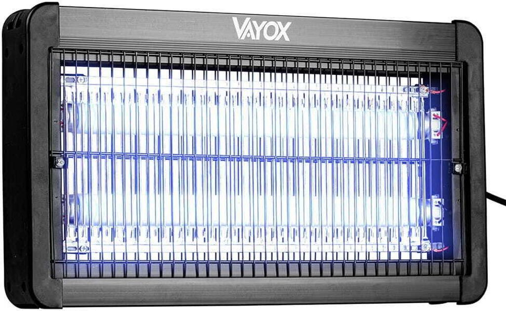 Vayox Lampa Owadobójcza IKV-20W | 4500V | 100m2 | Czarna Zdjęcie produktu 