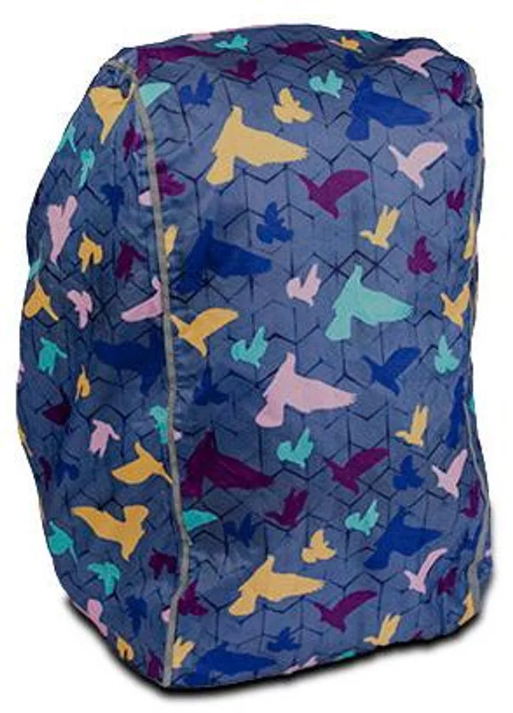 Housse de pluie pour sac à dos motif Oiseau rugzak regenhoes étanche