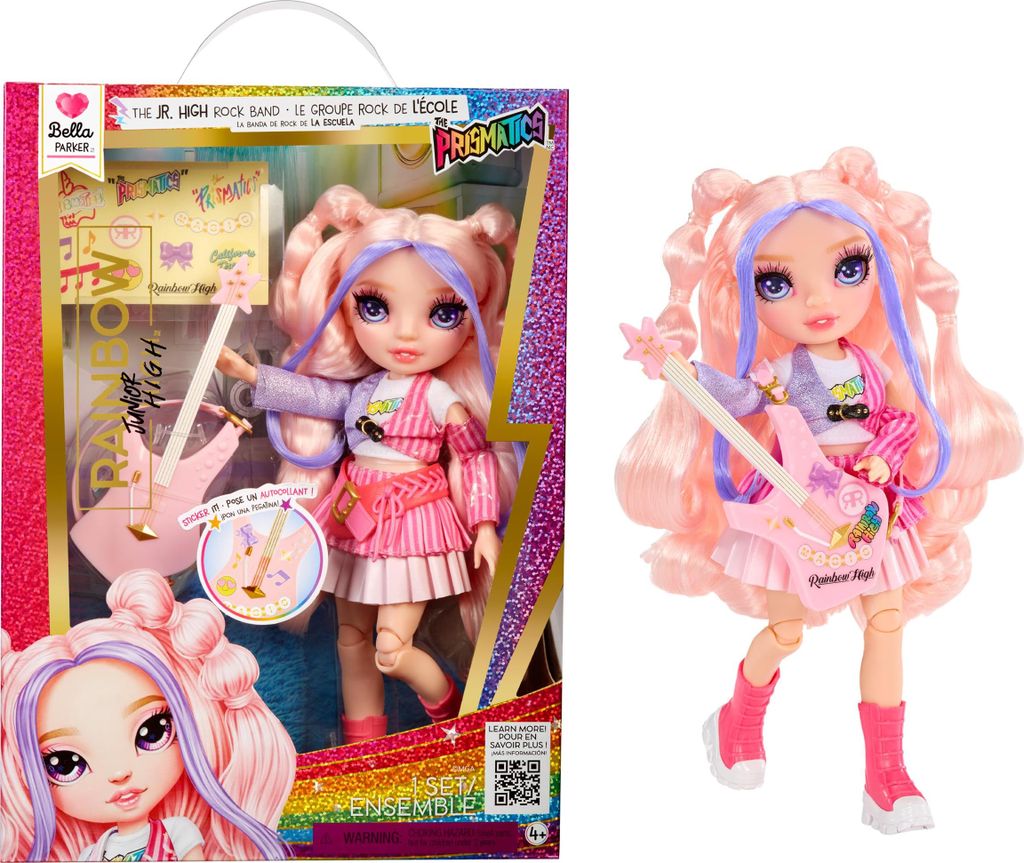 Rainbow High Jr High Rockband Fashion Dolls - Bella, Produktbild 