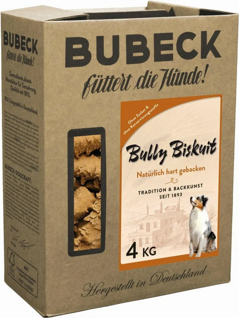 Bubeck Bully Biskuit 4kg: L'Eccellenza della Tradizione dal 1893