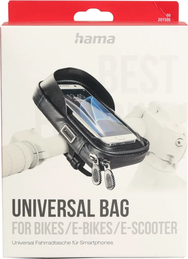 Support Smartphone Noir Ajustable Hama Multi avec Maintien Latéral Sûr - 9