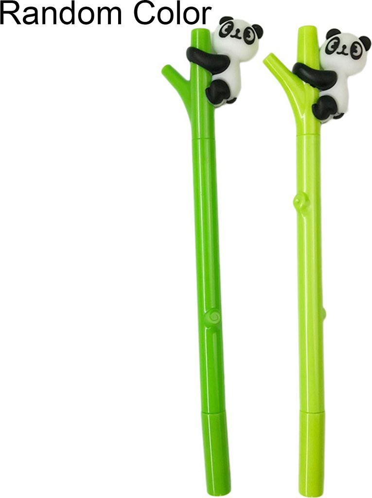 0,5 mm schwarzer Ink Ball Point Cartoon Panda Rollerball Stift Schüler Schreingeschenk