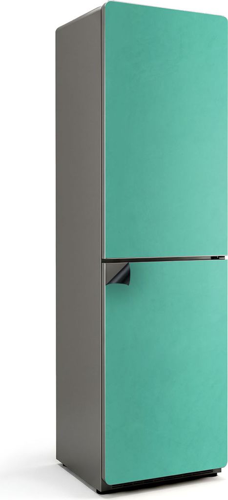 Farbe Mint – Magnetische Kühlschrank Abdeckung – Dekorfolie magnetisch Küche – Kühlschrank Magnet Deko – selbstklebende Magnettafel – ...