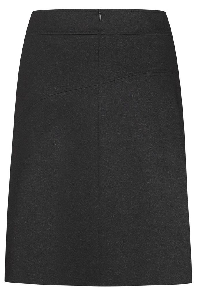 Greiff CASUAL Damen Business-Jerseyrock Regular Fit Anthrazit 48