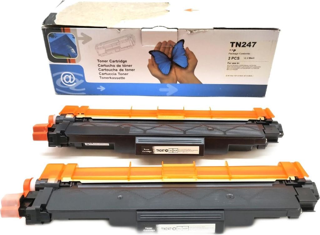 LOSMANN 2X Schwarz Toner Kompatibel Brother TN 247 TN 243 Brother MFC L3770CDW MFC L3750CDW HL L3230CDW HL L3210CW MFC L3710CW DCP L3550CDW MFC L37...