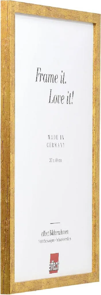 Cornice per foto in legno massello effect Profil 51 antikgold 10,5x14,8 cm Acrylglas - 2
