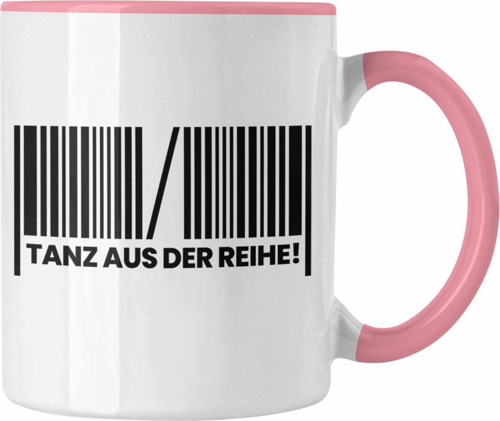 Trendation - Tanzen Tasse Geschenk Tänzerin Geschenkideen Frau Mann Mädchen Kinder Spruch Tanz-Lehrer Lehrerin (Rosa)