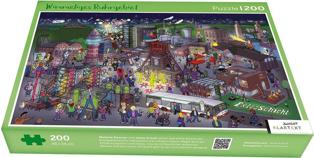 Puzzle Wimmeliges Ruhrgebiet