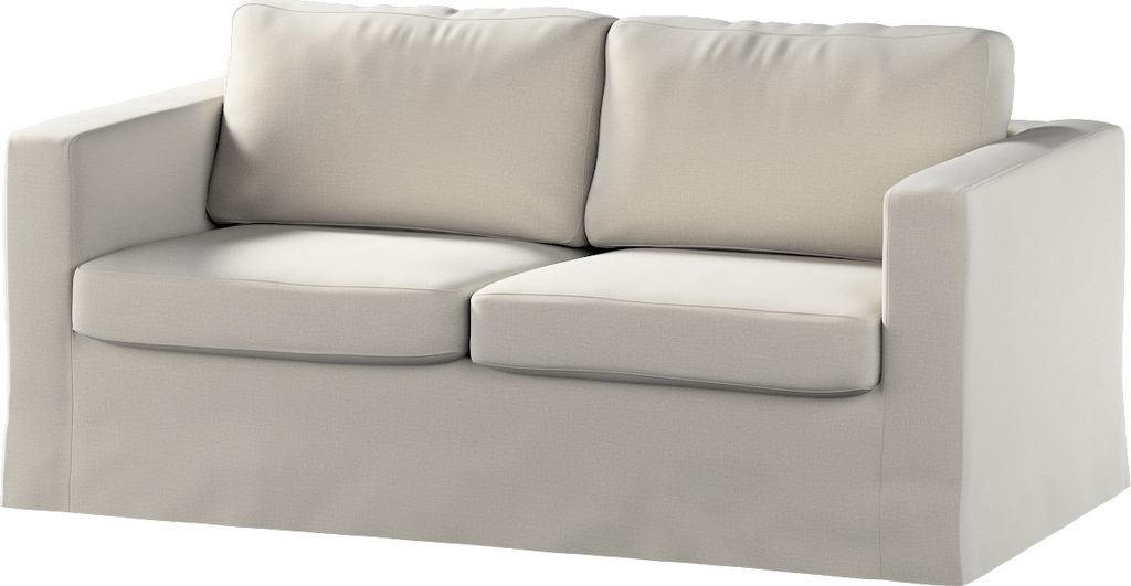 Dekoria Bezug für Karlstad 2-Sitzer Sofa nicht ausklappbar, lang, grau, Sofahusse, Karlstad 2-Sitzer
