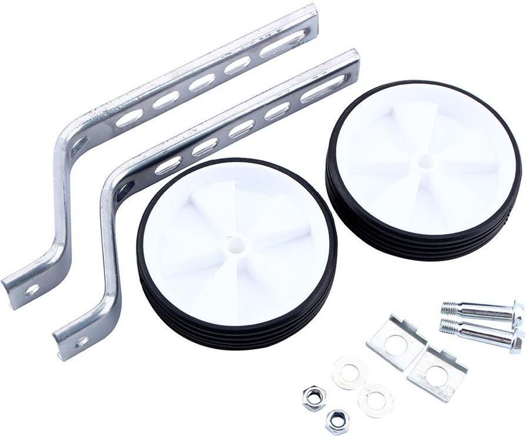 Universal Stützräder für Kinderfahrrad von 12,14,16,18 und 20 Zoll | einstellbare Hilfsräder für Kinderfahrräder | stabiler Stützrad - Fahrh...