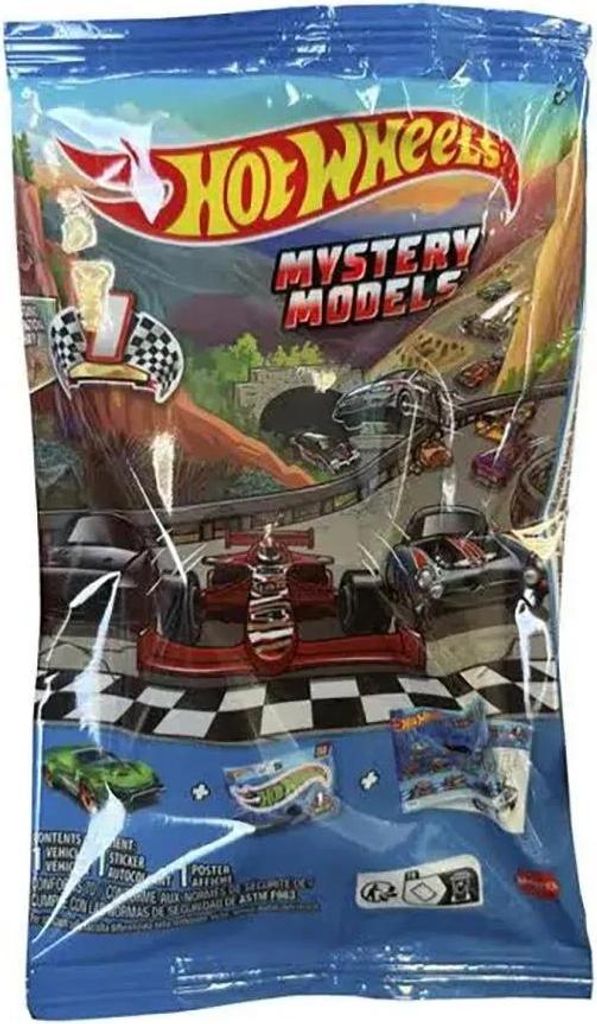 Hot Wheels 1:64 World Race voertuig, verpakt in een folie Productafbeelding 