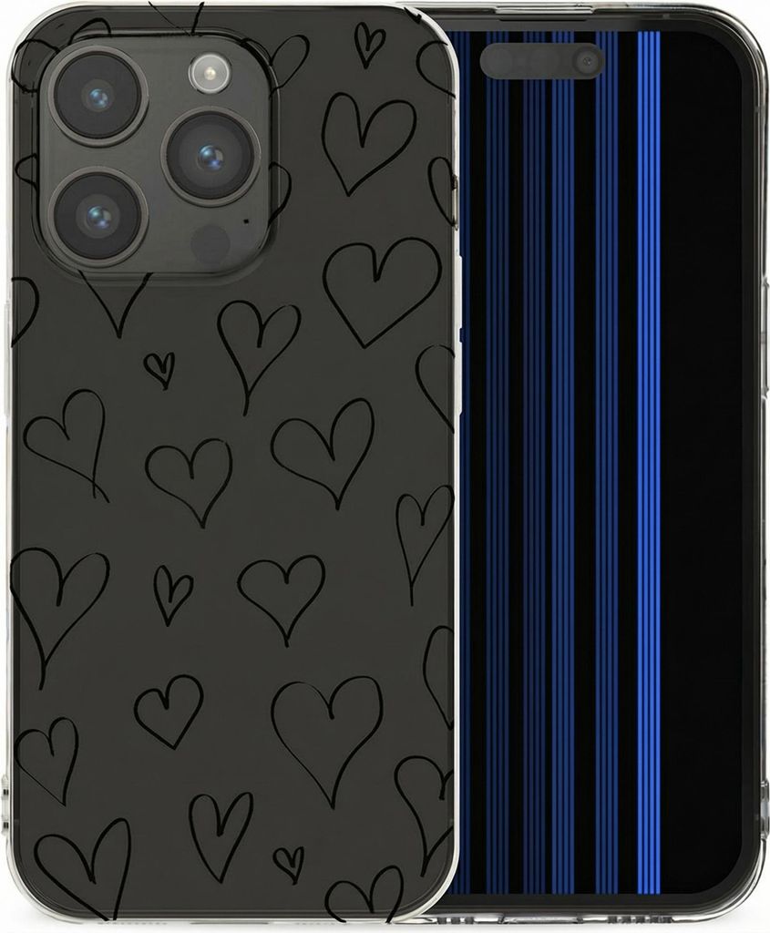 imoshion Design Hülle iPhone 15 Pro - Hearts Produktbild 