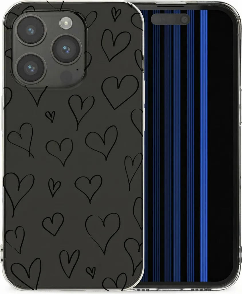 Custodia imoshion Design iPhone 15 Pro - Hearts