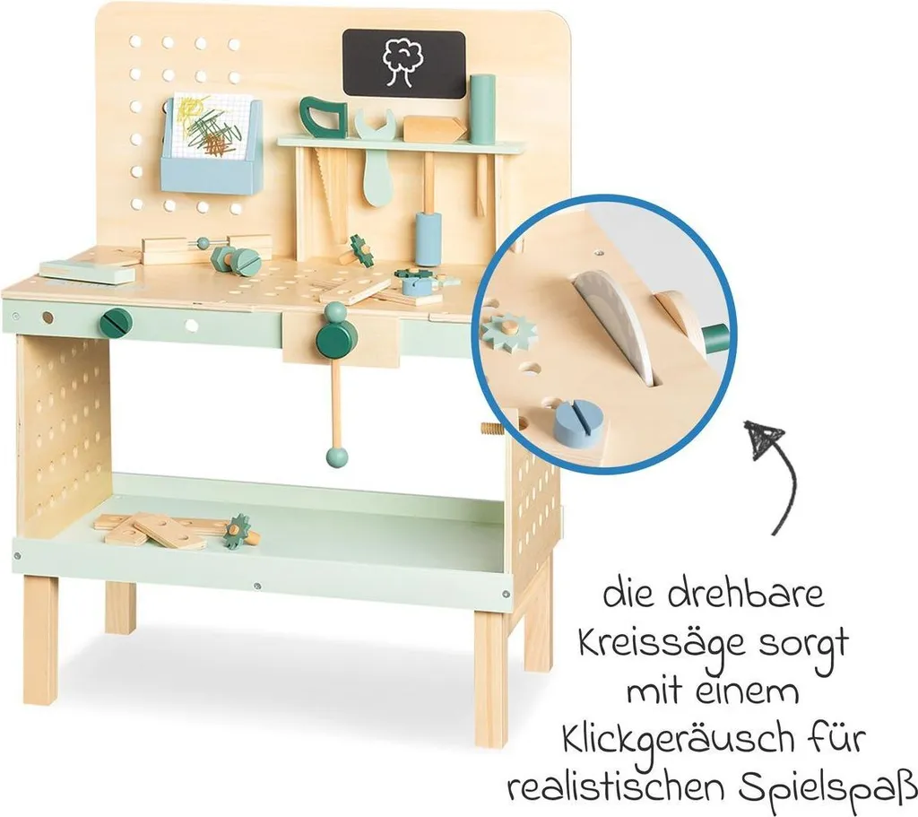 Établi Jupp avec grand plateau multi-usage et structure ultra stable - 5