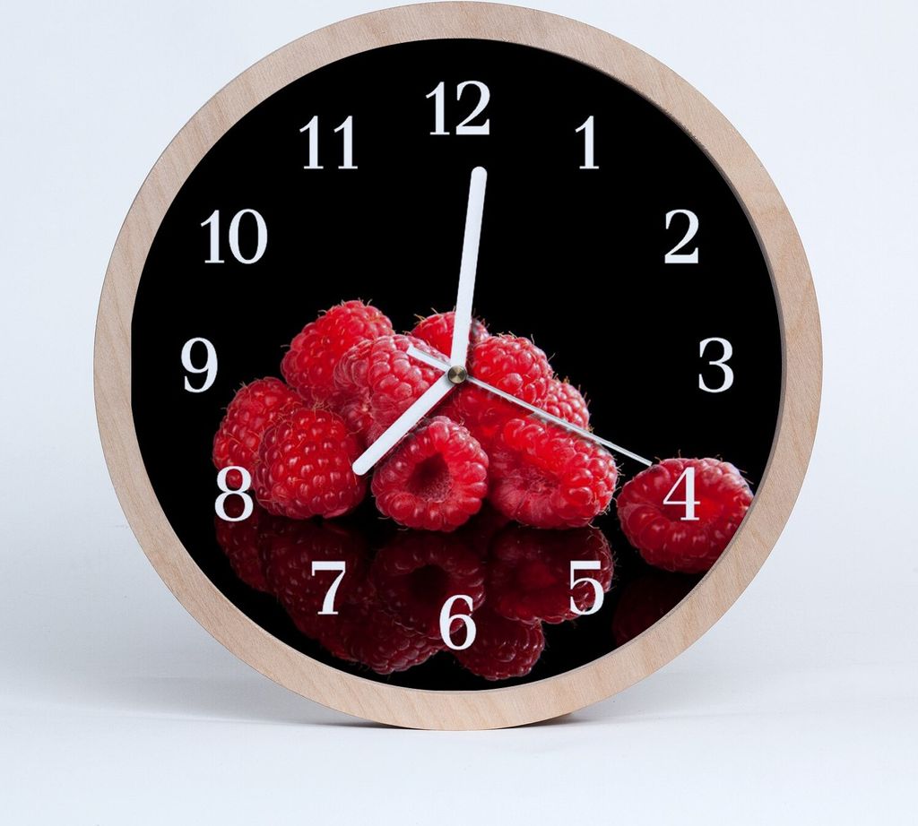 Holzuhr 20fi cm wanduhr - Himbeeren