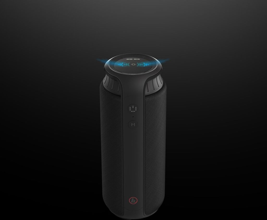 Hama Pipe 2.0 schwarz Mobiler Bluetooth-Lautsprecher Produktbild 4