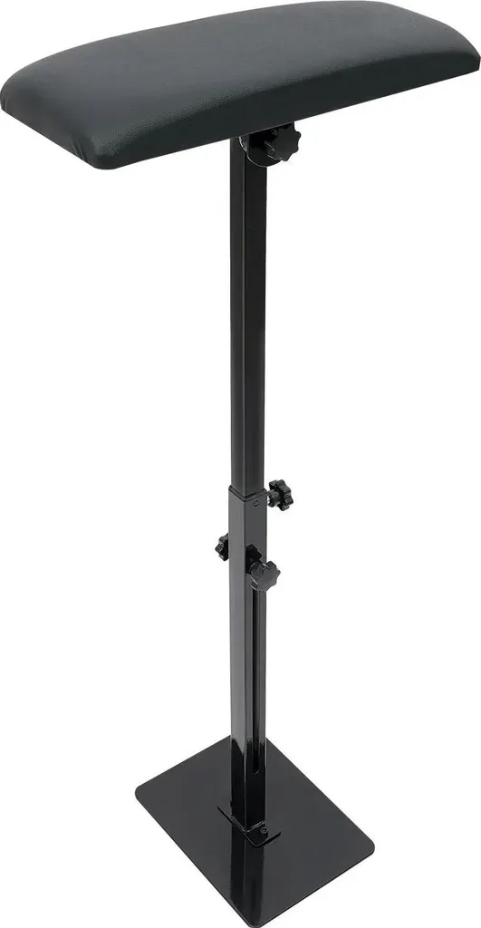Supporto Regolabile Tatuaggi Ergonomico - Bracciolo Professionale PU Nero
