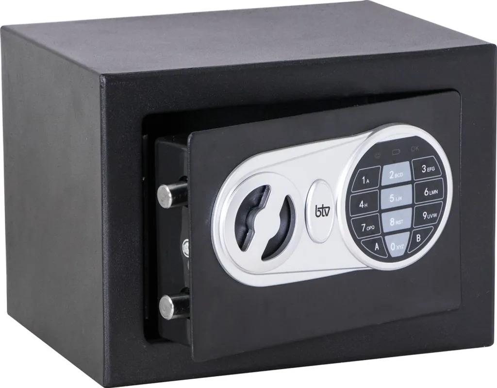 Coffre-fort de Sécurité Compact pour Bijoux et Documents btv MINIBANK