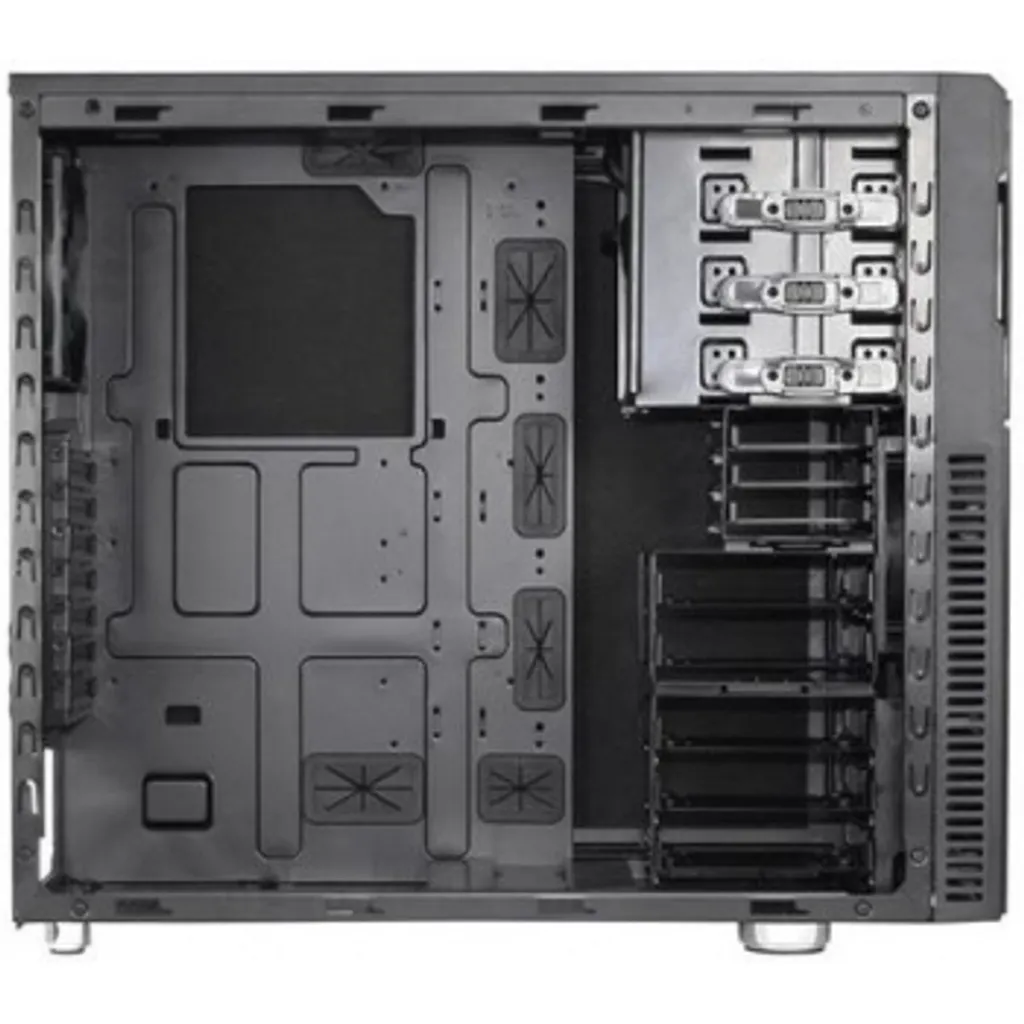 Boîtier PC ATX Nanoxia Deep Silence 3 - Châssis Isolé pour Ordinateur Fixe