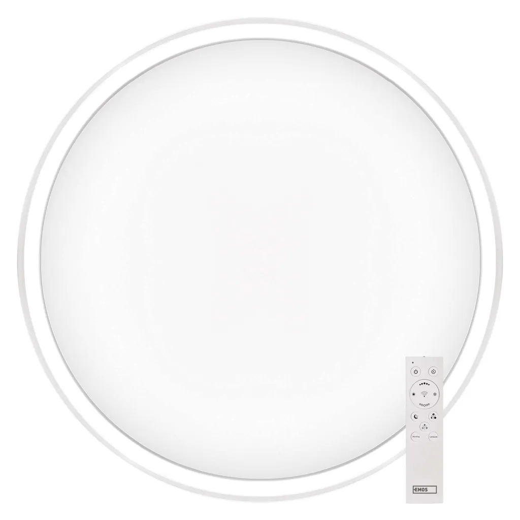 Plafonnier LED WiFi EMOS GoSmart ZM5192 45W 500mm Blanc Rond CCT - 8