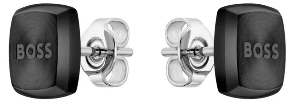 Pendantes noires élégantes Yann 1580474 - Boucles d'oreilles chic