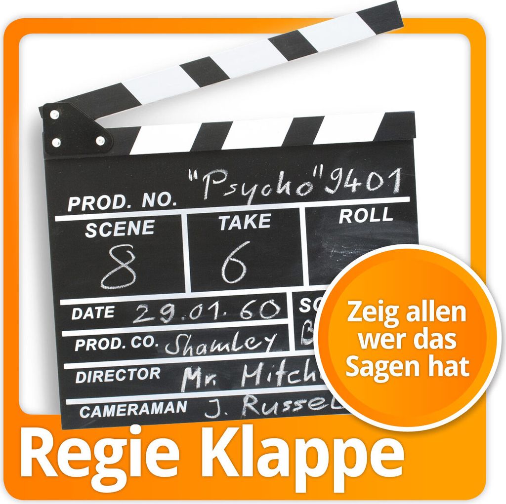 Filmová klapka Režisérska klapka Obrázok produktu 
