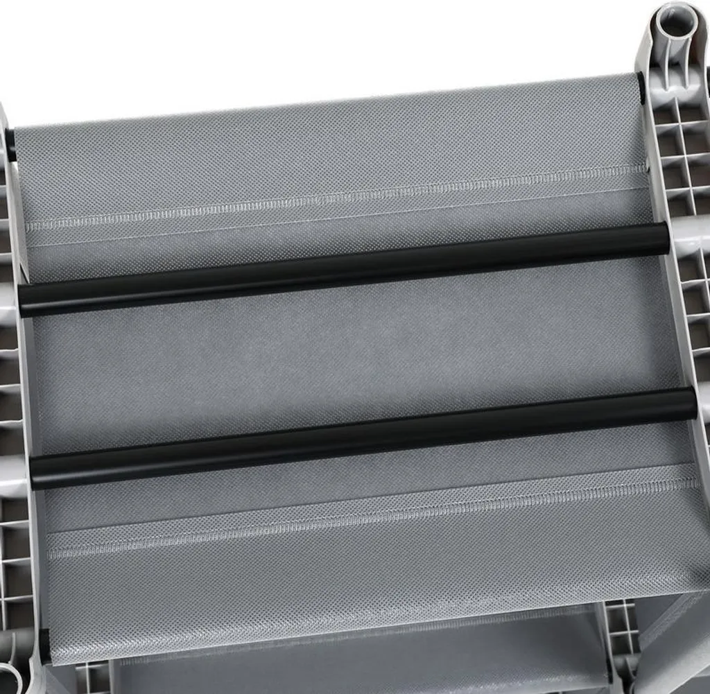 Rayonnage modulable sans vis 12 compartiments gris haute résistance - 5