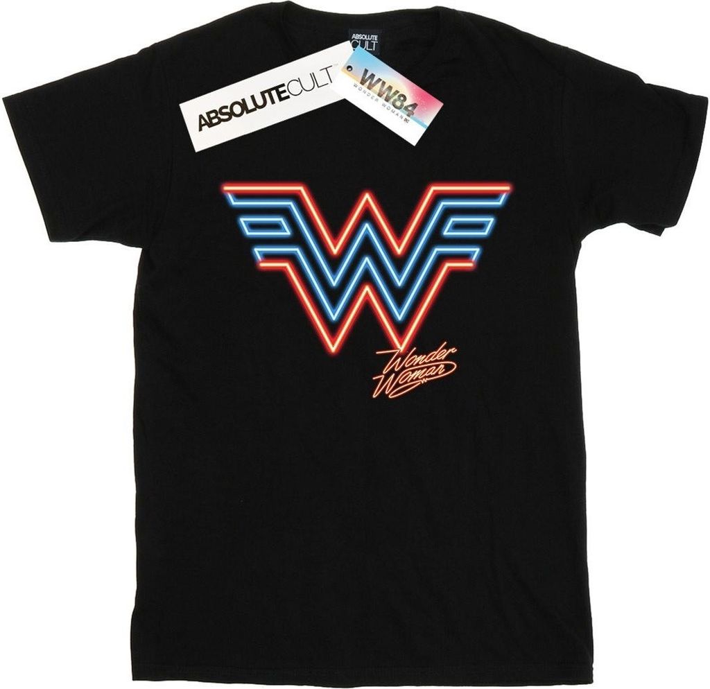 DC Comics - "84" T-Shirt für Damen BI47256 (S) (Schwarz)