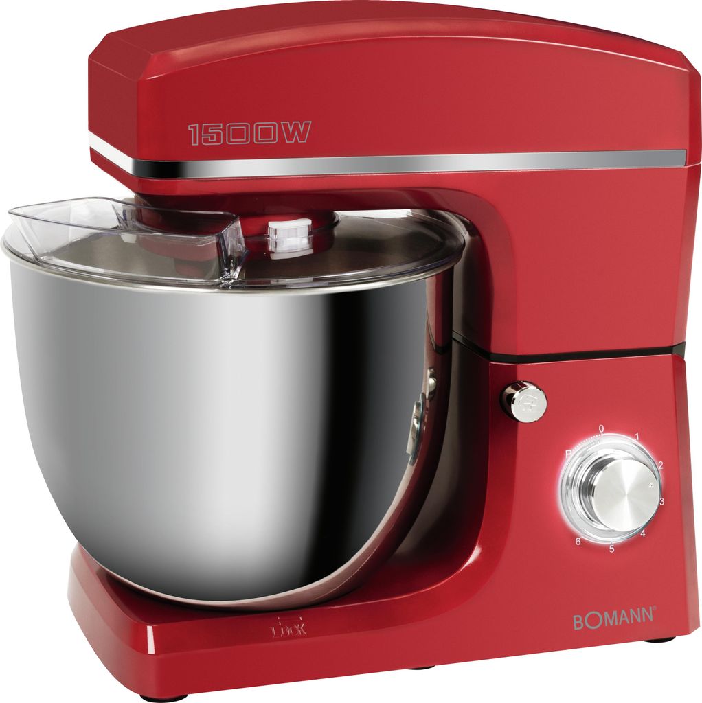 Bomann Knetmaschine KM 6036 CB rot, 10 Liter Produktbild 