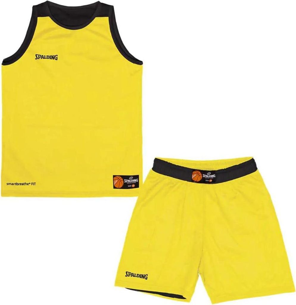 Spalding Double Face Set Gelb S Herren Gelb S