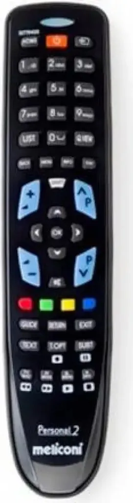 Télécommande de Remplacement TV Meliconi Personal 2 Plus pour tout Salon