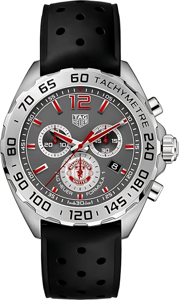 Tag Heuer Formula 1 Herrenuhr Chronograph Manchester United Special Edition CAZ101M.FT8024