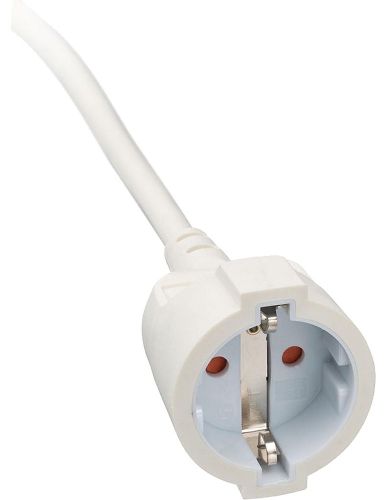 Prodlužovací kabel 3 m H05VV-F 3G1,5 IP20 Bílá Obrázek produktu 