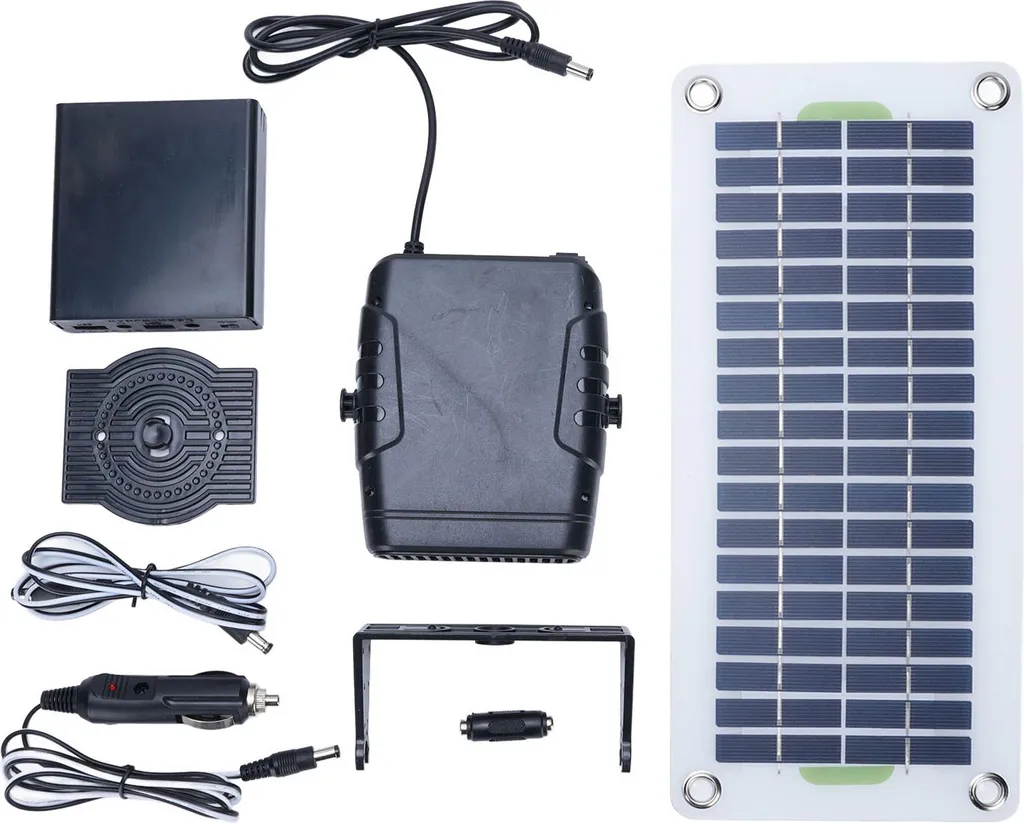 Kit Riscaldamento Solare 30W Portatile | Pannello Termico Esterno
