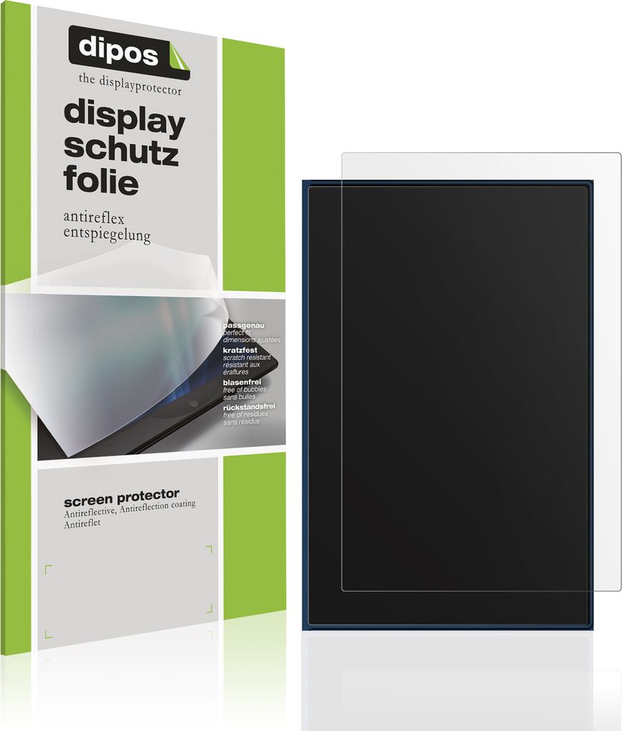 2x Schutzfolie für AlphaTheta OMNIS-Duo Jog matt Displayschutzfolie Folie Display Schutz dipos