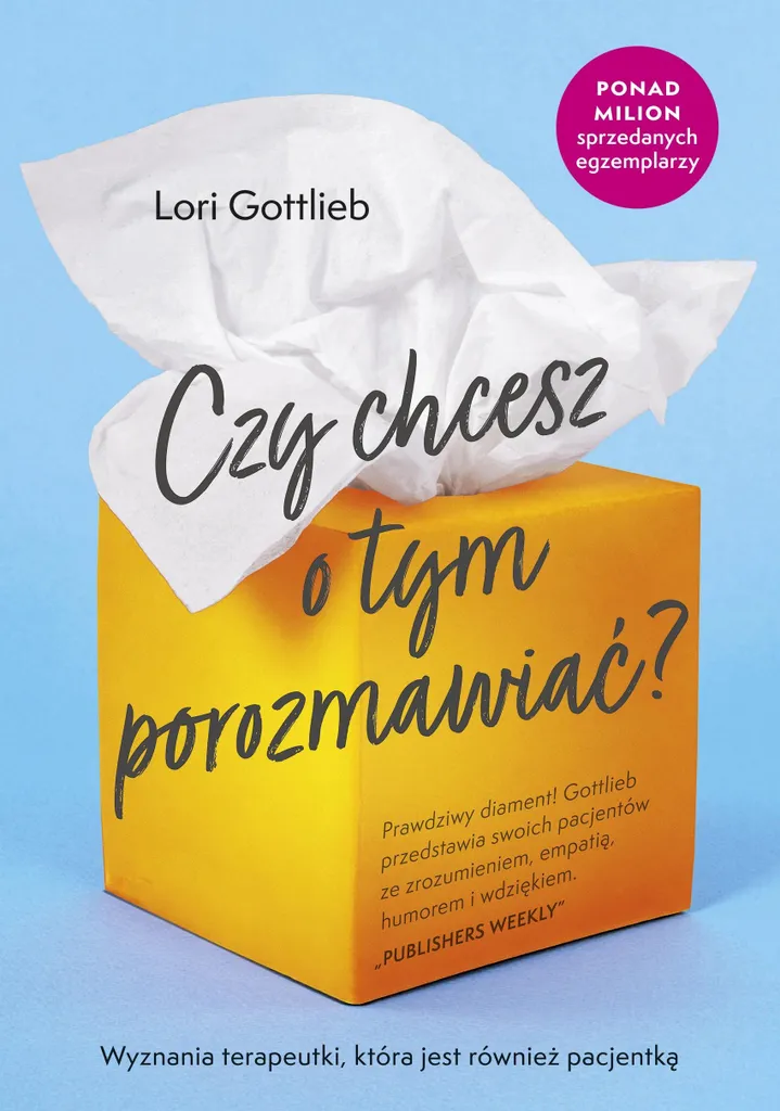 Voulez-vous en parler Lori Gottlieb Polonais Récit Thérapeutique 500p