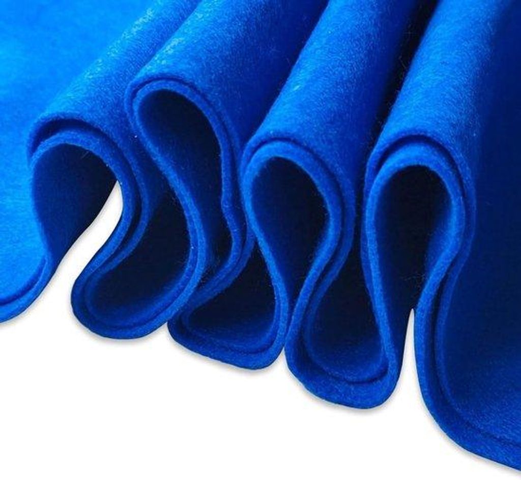 14 mm dickes Schraubband 90 x 90 cm weiches Blau für Kunst- und Bastelprojekte