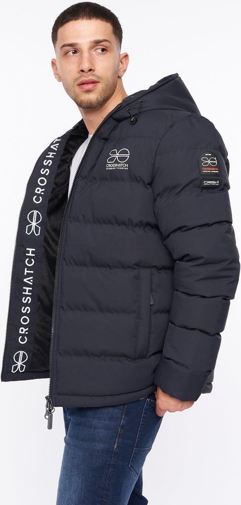 Crosshatch - "Pitsburg" Jacke für Herren BG196 (XXL) (Marineblau)