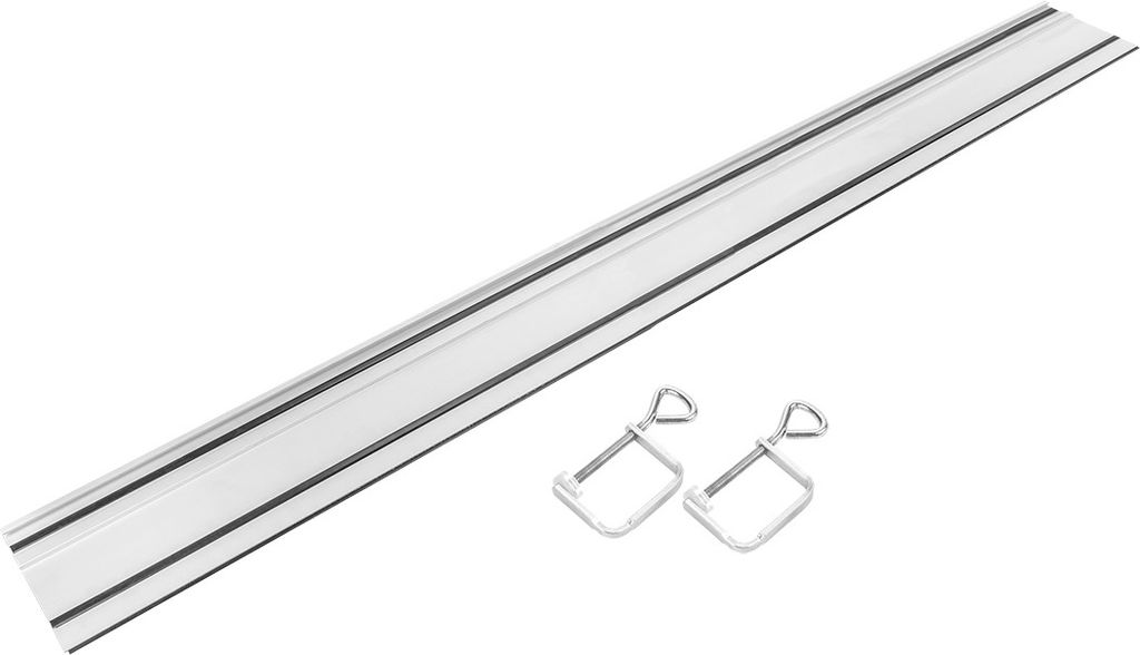 Vodicí lišty GRAPHITE 1400 mm, hliník, 2 svorky, pro přesné Obrázek produktu 